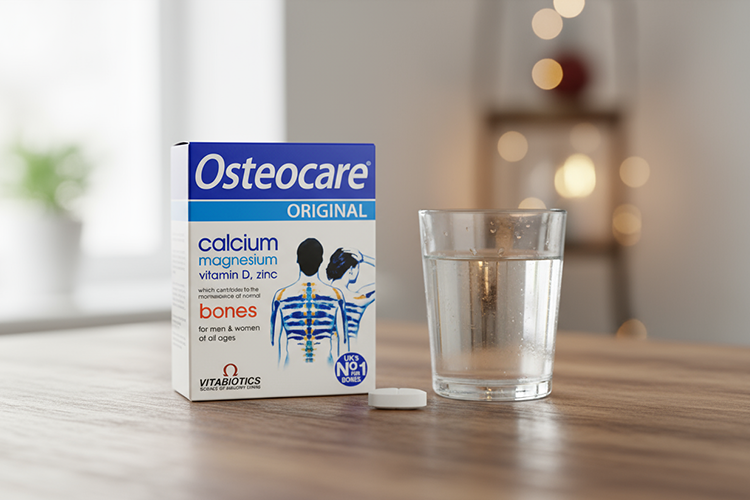 مصرف قرص استئوکر همراه با آب برای کاهش عوارض